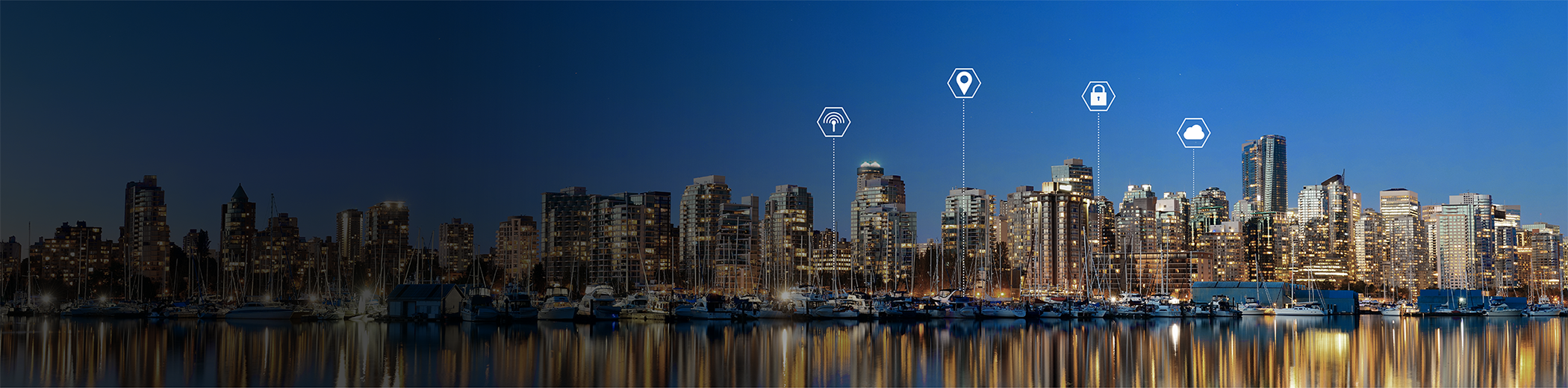 City Banner – Gradient Overlay 2